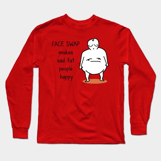 Swapping mood Long Sleeve T-Shirt by hungryfatcat